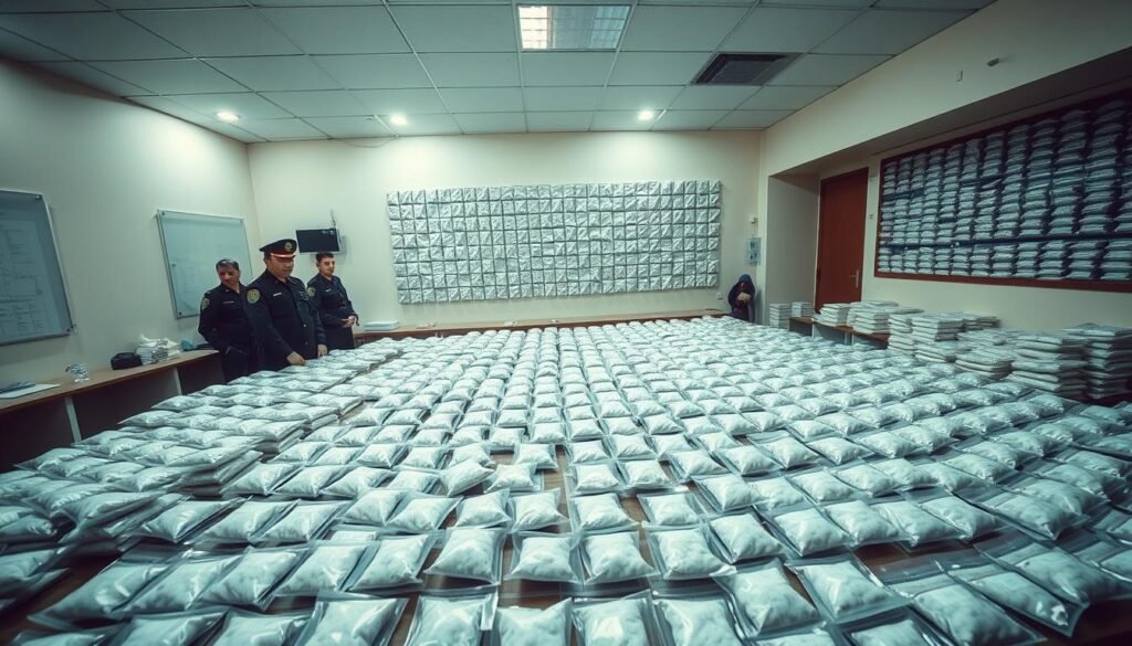 Polisi Amankan Ribuan Paket Sabu