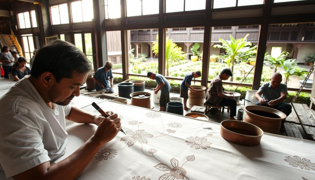 Proses Pembuatan Batik Tradisional