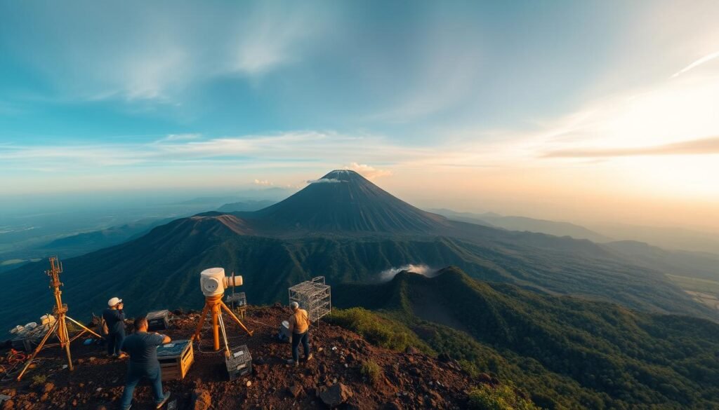 monitoring gunung merapi