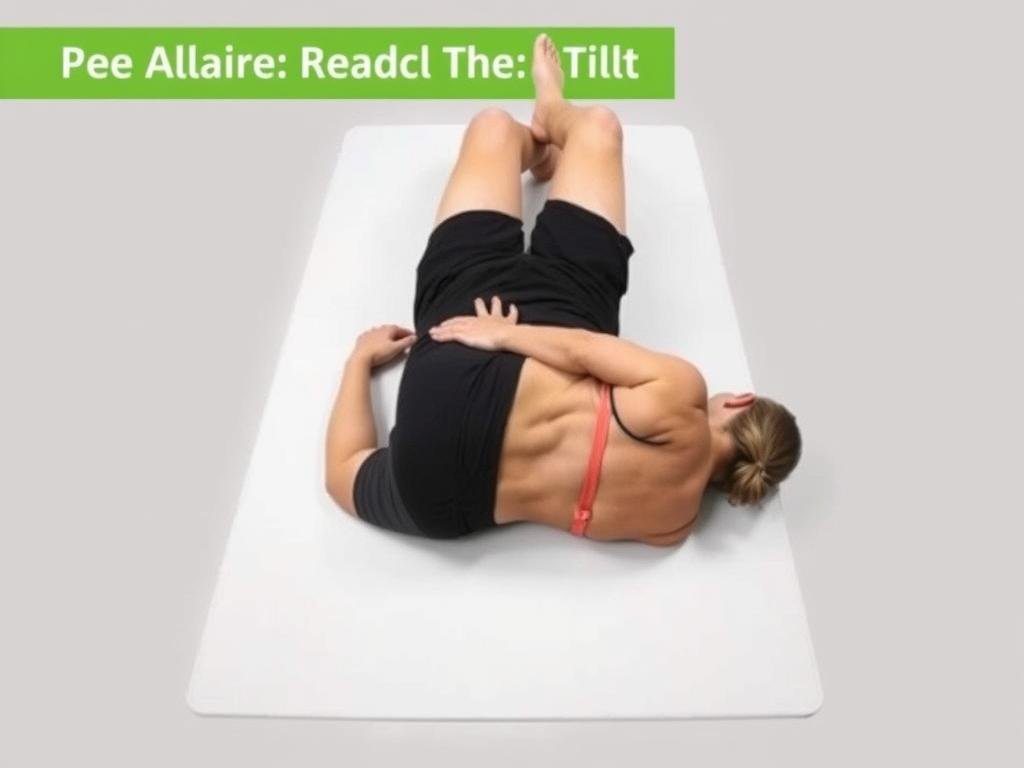 Latihan pelvic tilt untuk rehabilitasi punggung bawah Latihan pelvic tilt untuk rehabilitasi punggung bawah