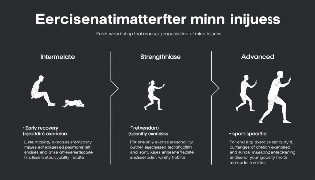 Progresivitas latihan dari fase pemulihan awal hingga kembali ke aktivitas normal Progresivitas latihan dari fase pemulihan awal hingga kembali ke aktivitas normal