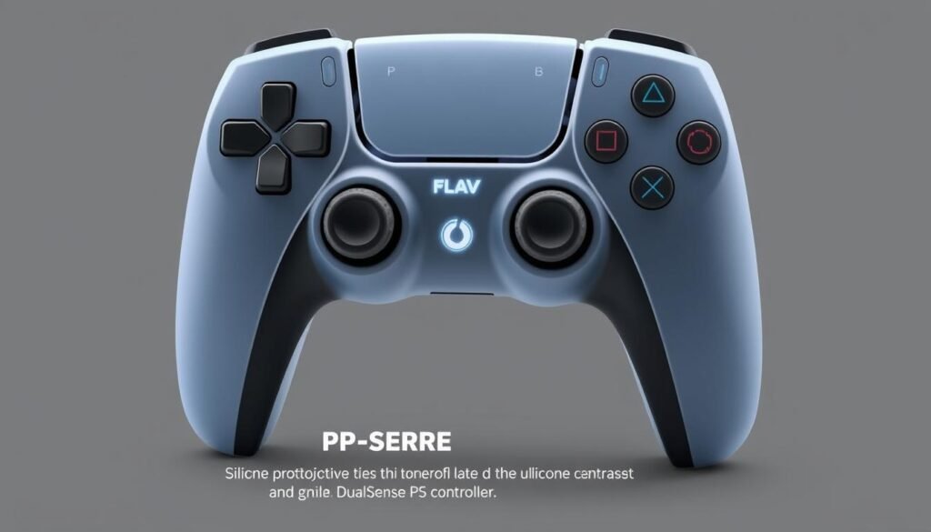 Gambar silicone protector case untuk DualSense PS5