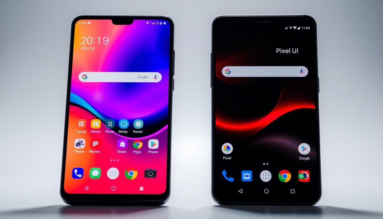 Pilih Samsung atau Pixel UI